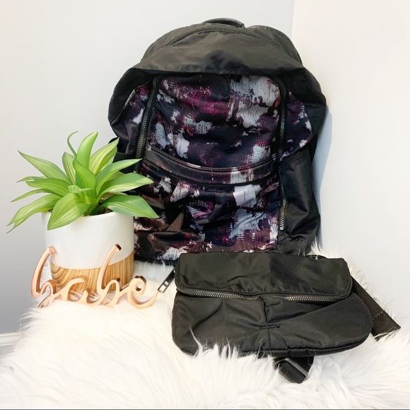 ✨rare✨ Lululemon All Day backpack in Kara Blossom